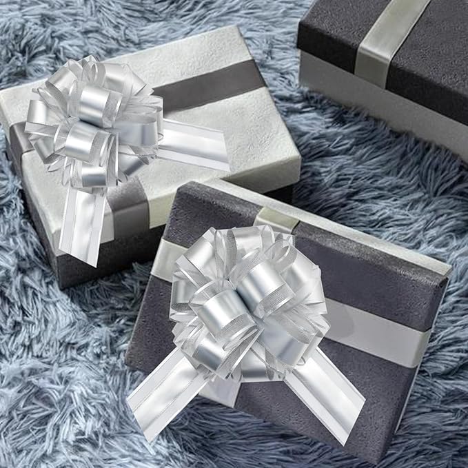 7 Pieces Large Pull Bows, 6 inche, Big Bow - Image 5
