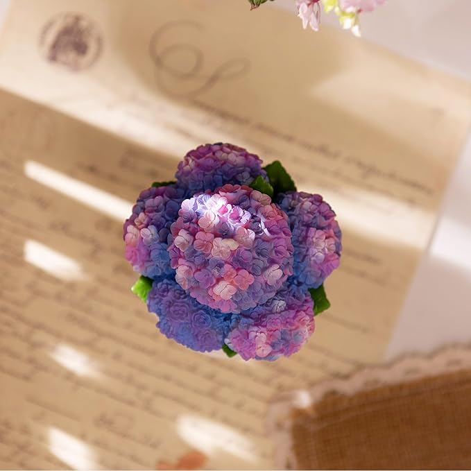 Hydrangea Potting Scented Candle Home Decora - Image 7