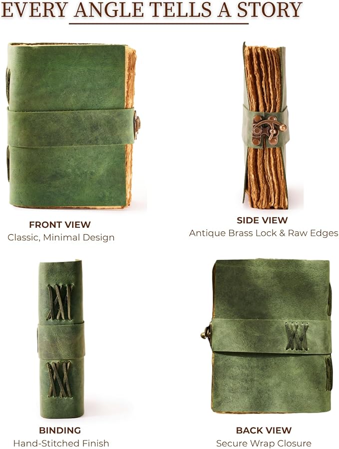 NomadCraftsCo. Vintage Leather Journal - Image 4
