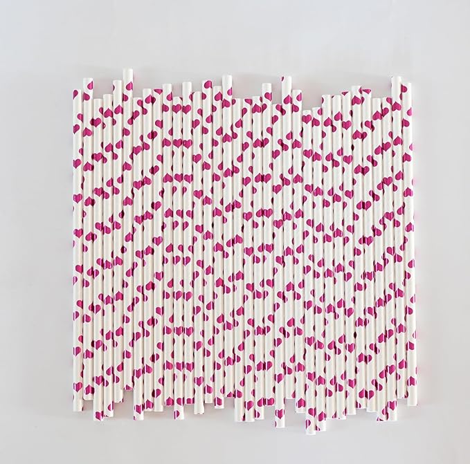 Paper Straws, Disposable Drinking Straws Biodegradable 7.75 inch, - Image 5
