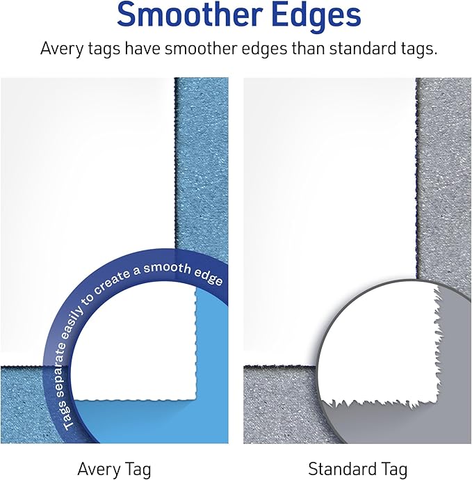 Avery Scalloped Printable Tags, Sure Feed Technology, Includes String, - Image 7