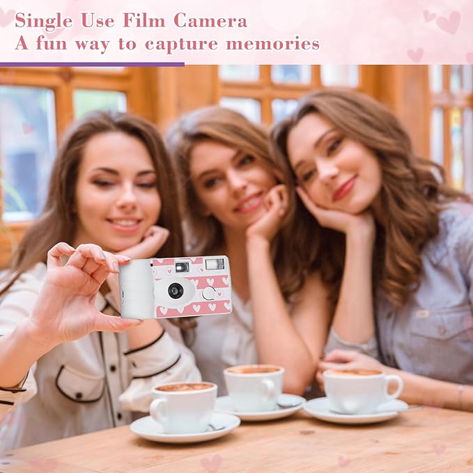 3 Pack Disposable Camera for Wedding Simple Use Color Film Camera - Image 7