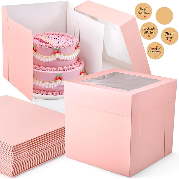 12Pcs Cake Boxes by DOYIDE