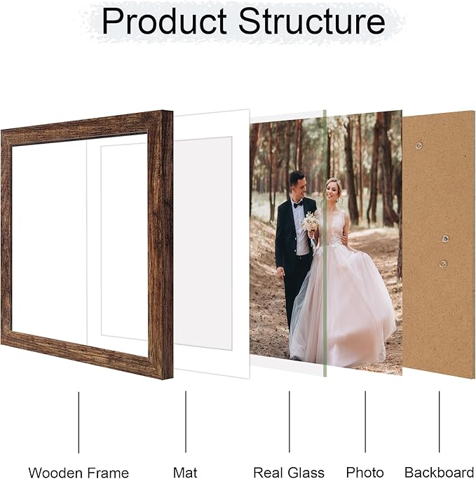 12x12 Picture Frame Set of 4 - Image 3