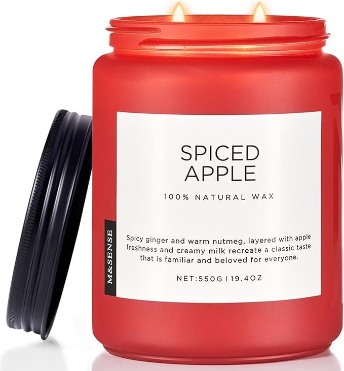 M&SENSE Spiced Apple Scented Candles by MSENSE