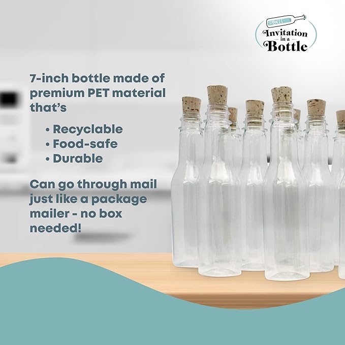 Plastic Bottles & Corks Set - Image 6