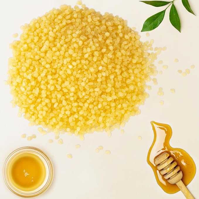 5-lb Pure Yellow Beeswax pellets - Image 3