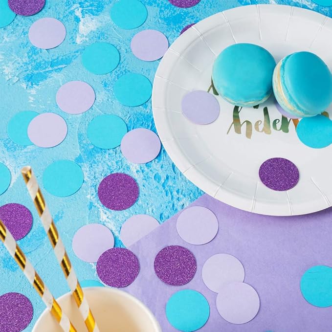 Confetti Circle Dots for Table Wedding Birthday Party Decoration, 1.2 inch in - Image 3