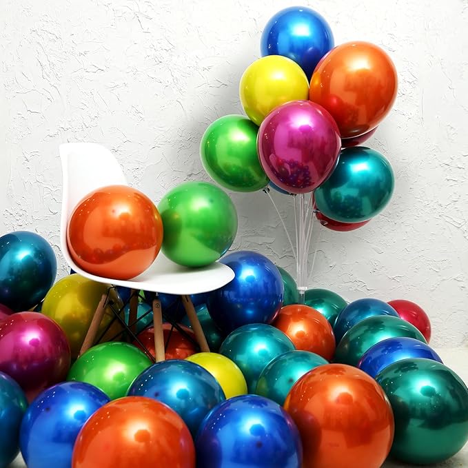 Metallic Orange balloons, double layer orange balloon are more durable - Image 5