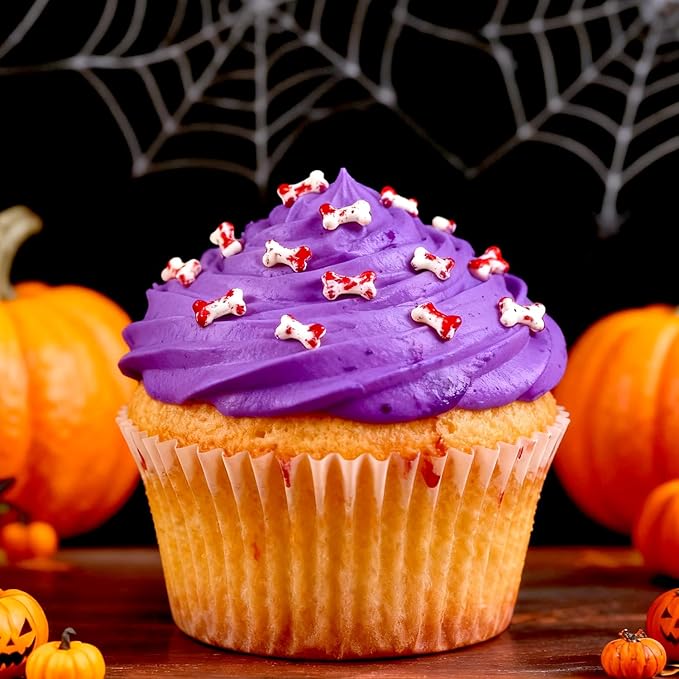 Halloween Sprinkles, Bloody Dog Bones Candy, Halloween Candy, Edible Sprinkles - Image 3