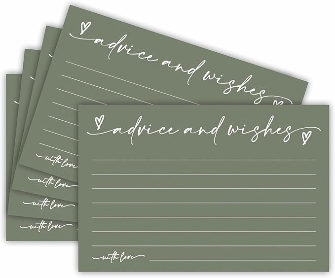 30 Advice & Wishes Cards by Nuckxy