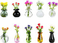 Magnetic Bud Vase Set – Mini Ceramic & Glass Vases by OasisOrigin
