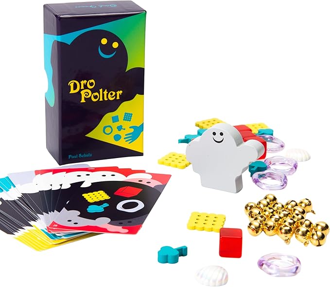 DroPolter – Fast-Paced Ghost Memory Party Game | 2–5 Players | Ages 6+ | by OinkGames