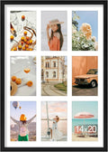 Vittanly 14x20 Collage Picture Frame, Displays 9Pcs 4x6 Pictures by Vittanly