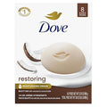 Dove Beauty Bar Soap Restoring Coconut & Cocoa Butter, 8 Bars by Dove