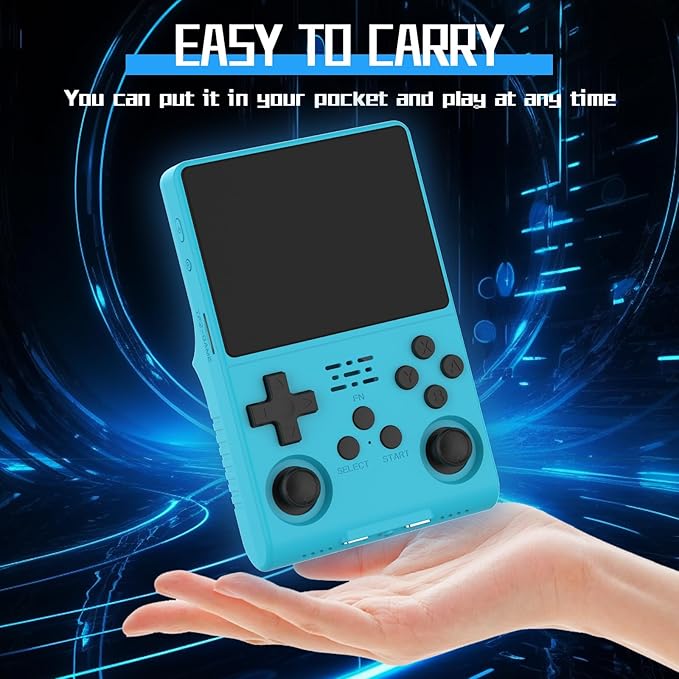 FVBADE R40S PRO Handheld Game Console 3.5 inch IPS Screen Mini Retro Console - Image 6