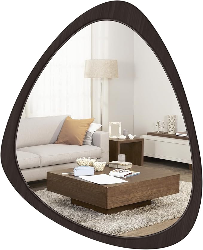 WallBeyond Asymmetrical Mirror, Irregular Wall Mirror, Wall Mirrors Decorative by WallBeyond