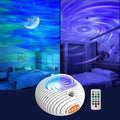 ELITUN Star and Aurora Night Light, Dual Effect Moon Galaxy Projector by ELITUN