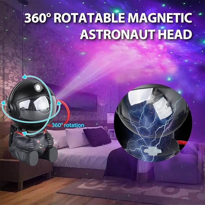 Astronaut Star Projector, Star Projector Galaxy Light - Image 5