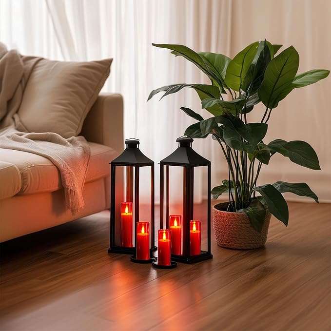 Amagic Red Flameless Candles - Image 7