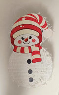 Snowman Pinatas Bundle with a Blindfold and a Bat, Mexican Theme Parties by Birchio