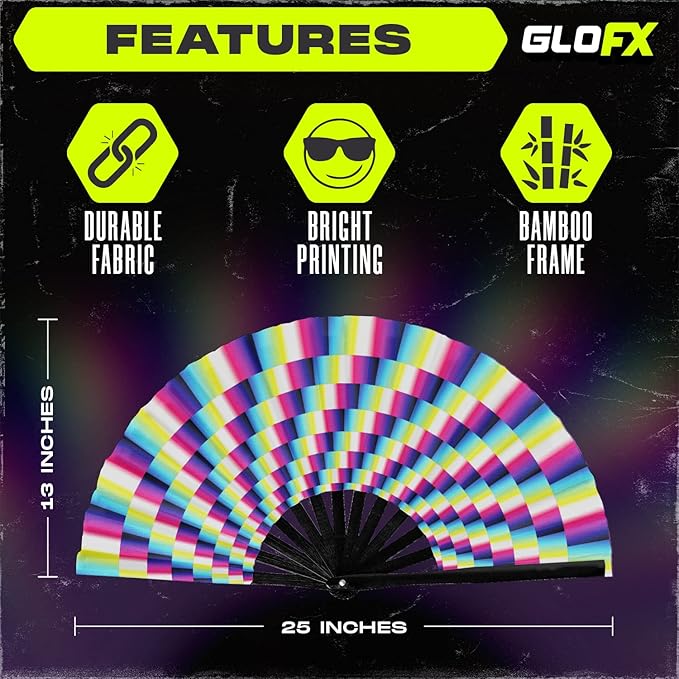 GloFX Folding Fan - Image 4