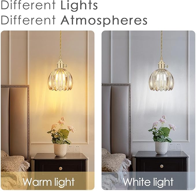 Vintage Gold Pendant Light, Pendant Light Fixtures - Image 3