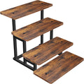 Cupcake Stand for 50 Cupcakes, 4 Tier Wooden Risers Display Stands Stepped by Lilybud--lily