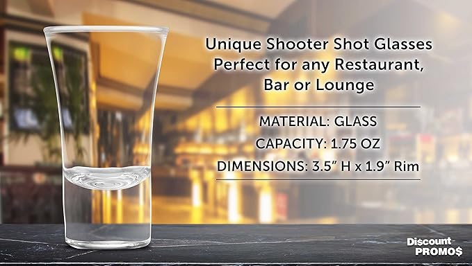 DISCOUNT PROMOS 2 oz. Lord Shooter Etched Shot Glasses, 10 pack, 21st Birthday - Image 4