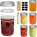 ComSaf Small Mason Jars 8 oz by ComSaf