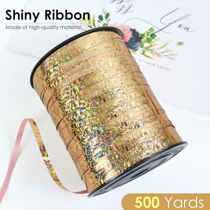 Rose Gold Curling Ribbon - Image 2
