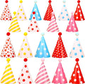 20 Pcs Birthday Party Cone Hats by Rcanedny