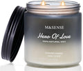 M&SENSE Cedarwood Vanilla Scented Candle by MSENSE