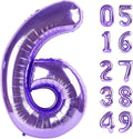 2026 number balloon violet by Upgesy