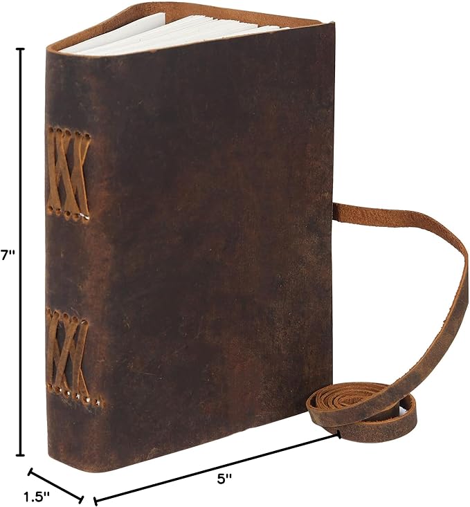 Leather Journal Notebook, Genuine Leather Journal - Image 10