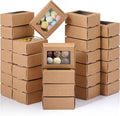 Zonon 30 Pcs Soap Boxes for Homemade Packaging, Mini Kraft Treat Boxes by Zonon