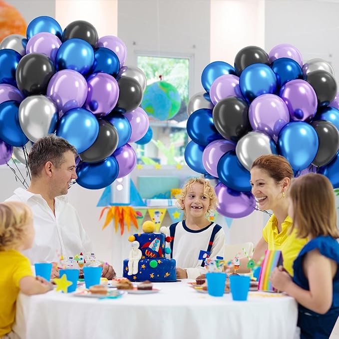 60pcs 12inch Space Balloons - Image 4