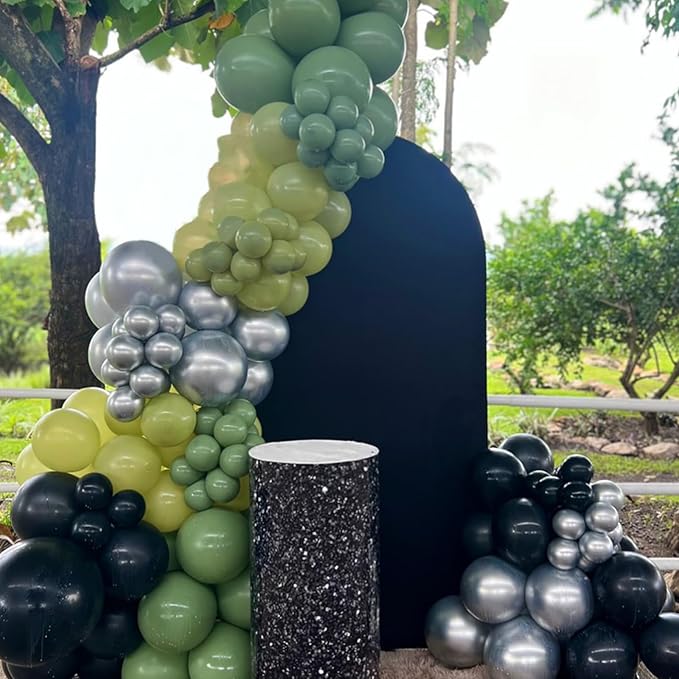 Green and Brown Balloons, Camping Game Jungle Theme Camo Birthday Baby Shower - Image 4