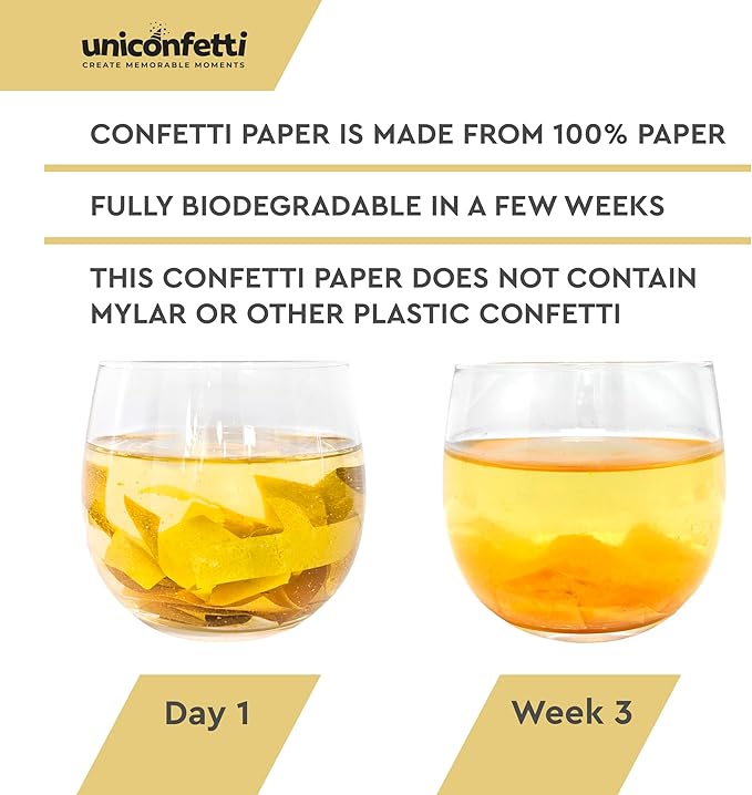 Gold Confetti Paper - Image 7