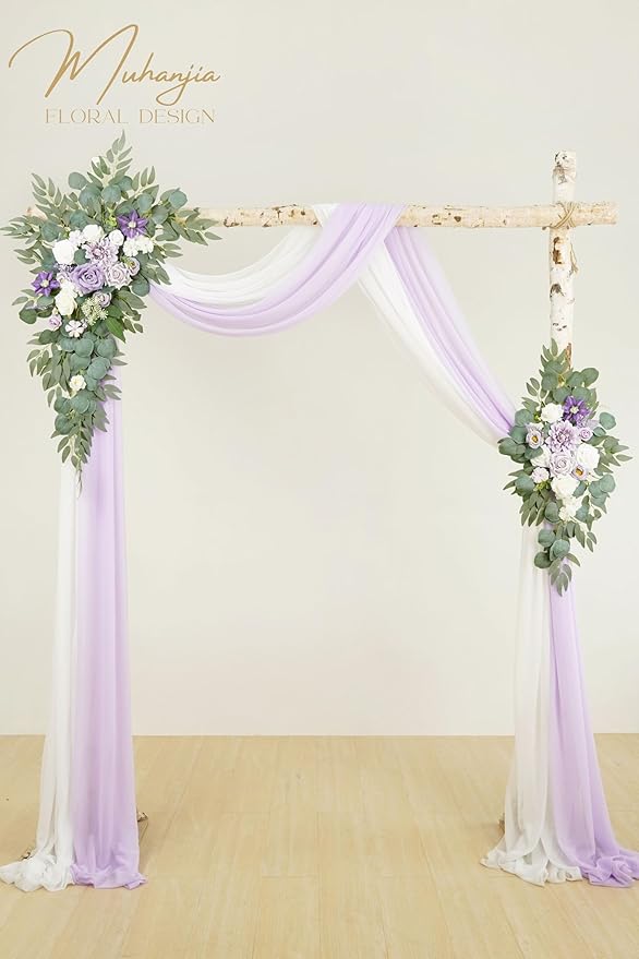 Artificial Arch Flowers Kit, Ceremony and Reception Background Rose Decoration - Image 2