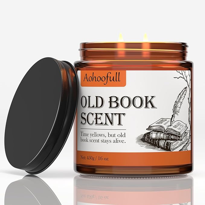 Scented Candles Gifts for Book Lovers, Soy Wax Candles, Inspired Gift Ideas for by Unknown