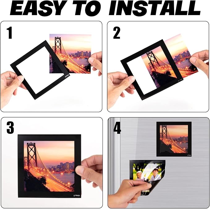 4X4" Magnetic Picture Frame - Image 4