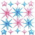 Pink Blue Star Balloon by Cledeco