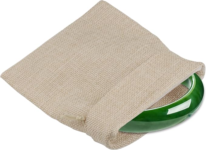 ZOENHOU 100 Packs 3 x 4 Inch Burlap Bags - Image 3