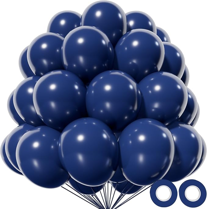 KAWKALSH Navy Blue Balloon 12 Inch by %E7%AB%8B%E5%8D%B3%E8%B4%AD%E4%B9%B0