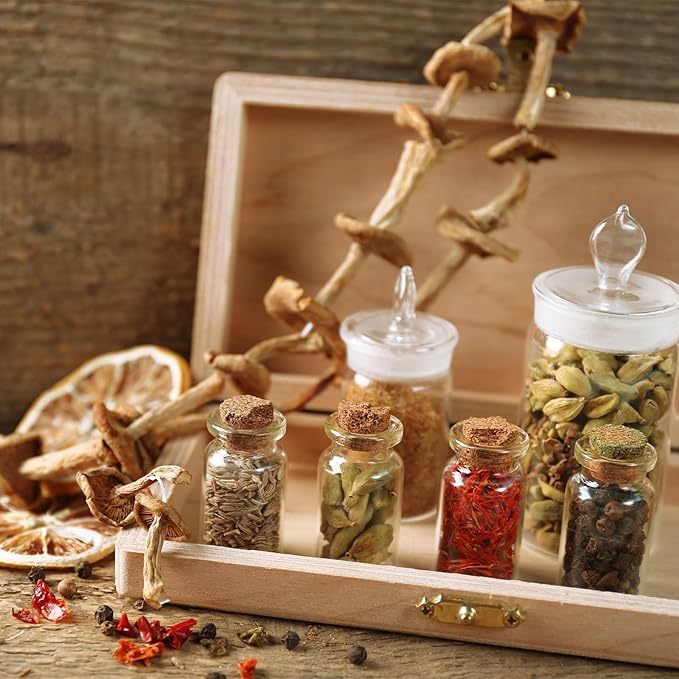 uxcell 10Pcs Mini Glass Bottles - Image 5