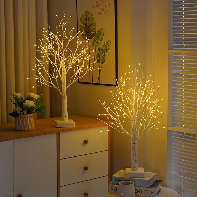 2 Pack 144 LED Artificial Tree Lamp - Image 4