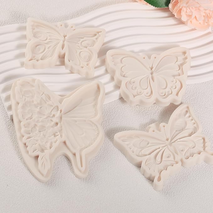 1 Pcs Exquisite Butterfly Fondant Moldfor Cake Decoration, Butterfly Chocolate - Image 2