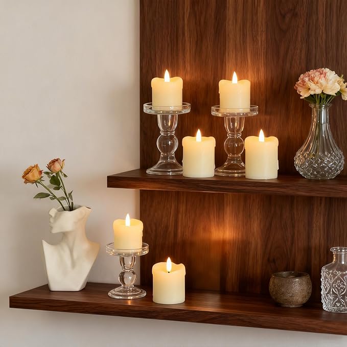 Lezonic Flameless Votive Candles Battery Operated - Image 5