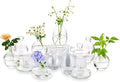Glass Bud Vase for Centerpieces: 12Pcs Glasseam Clear Mini Small Vases for by Glasseam